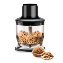 Chopper pentru blender vertical MultiQuick 7 si MultiQuick 9, sistem EasyClick Plus, 350ml, Negru - Braun
