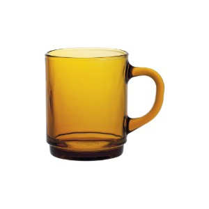 Set 6 cani sticla, 260ml, "Versailles", Amber - Duralex