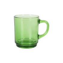 Set 6 cani sticla, 260ml, "Versailles", Green - Duralex