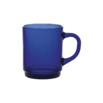Set 6 cani sticla, 260ml, "Versailles", Saphir - Duralex
