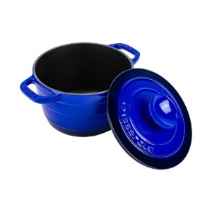 Cratita fonta, 23cm/4,9L, "Experience", Albastru- LAVA