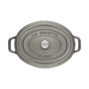 Oala Cocotte ovala, fonta, 29cm/4,2L, Graphite Grey - Staub