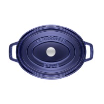 Oala Cocotte ovala, fonta, 29cm/4,2L, Dark Blue - Staub