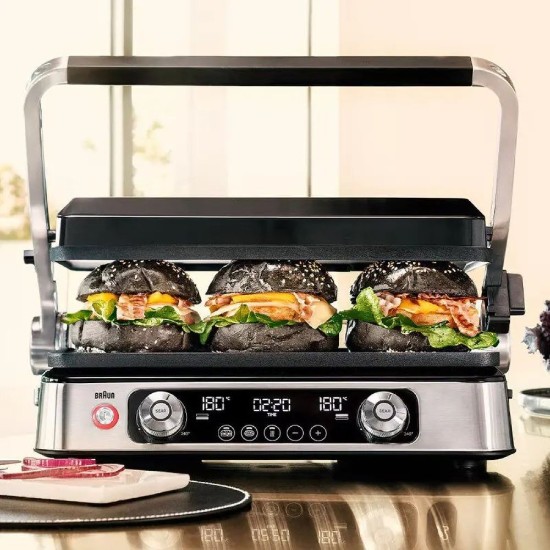 Gratar electric, 2200W, "MultiGrill 9 Pro" - Braun