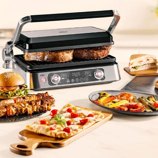 Gratar electric, 2200W, "MultiGrill 9 Pro" - Braun
