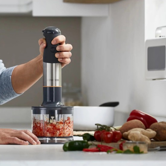 Blender de mana Triblade XL, 5 accesorii, Gri - Kenwood