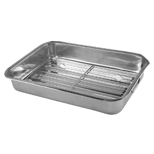 Tava pentru friptura, inox, 40x28cm - Anilar