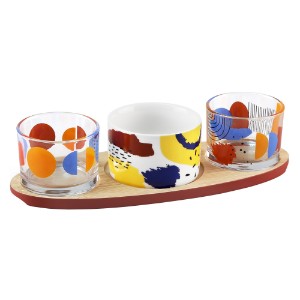 Set servire aperitive, 4 piese - Anilar