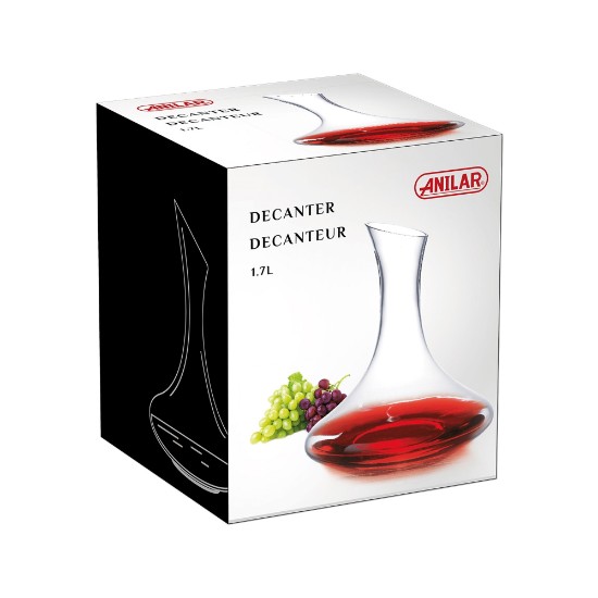 Decantor sticla, 1,7L - Anilar