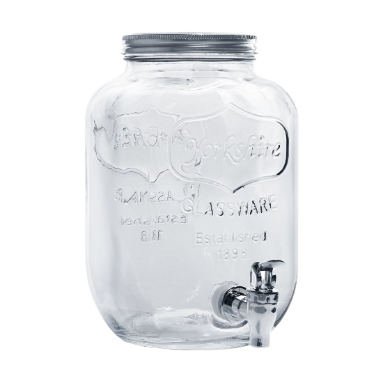 Dispenser bauturi, cu robinet, sticla, 4L - Anilar