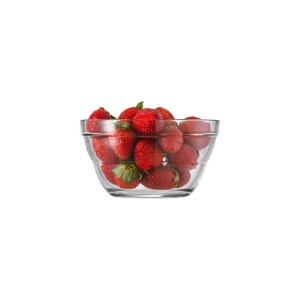 Bol, sticla, 14cm/670ml, "Lambada" - Borgonovo