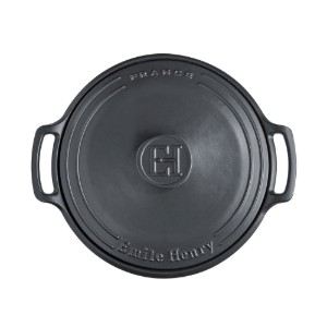 Cratita Braiser, ceramica, 34cm/3,2L, "Sublime", Slate - Emile Henry