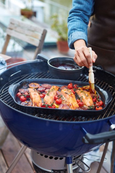 Tava BBQ, ceramica, 42,5x27,5cm, Truffle - Emile Henry
