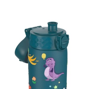 Sticla apa pentru copii Slim, inox, 600ml, Dragons - Ion8