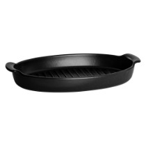 Vas pentru peste BBQ, ceramica, 42,5x25cm/2,4L, Truffle - Emile Henry