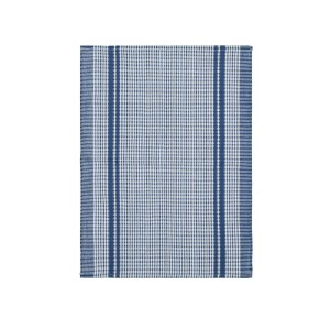 Set 4 prosoape de bucatarie, 50x70 cm "Waffle", Dark Blue - Tiseco