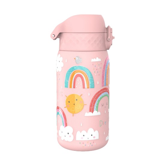 Sticla apa pentru copii, inox, 400ml, Rainbows - Ion8