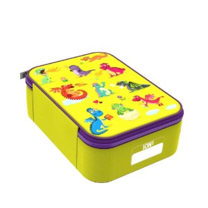 Geanta termoizolanta pentru pranz, 26,5 x 19,5 cm, Dragons - Ion8