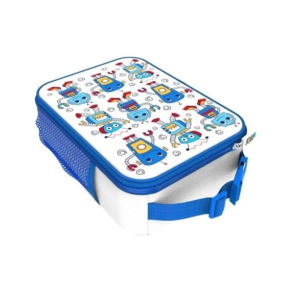 Geanta termoizolanta pentru pranz, 26,5 x 19,5 cm, Robots - Ion8