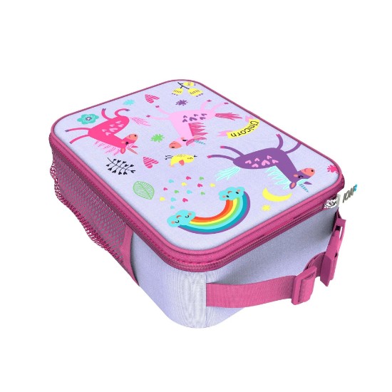 Geanta termoizolanta pentru pranz, 26,5 x 19,5 cm, Unicorns - Ion8