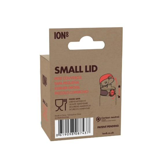 Capac pentru sticla apa, recyclon, marimea S, Black - Ion8