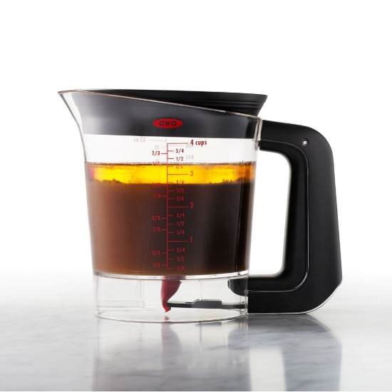 Cana separator grasime, plastic, 1L, "Good Grips" - OXO