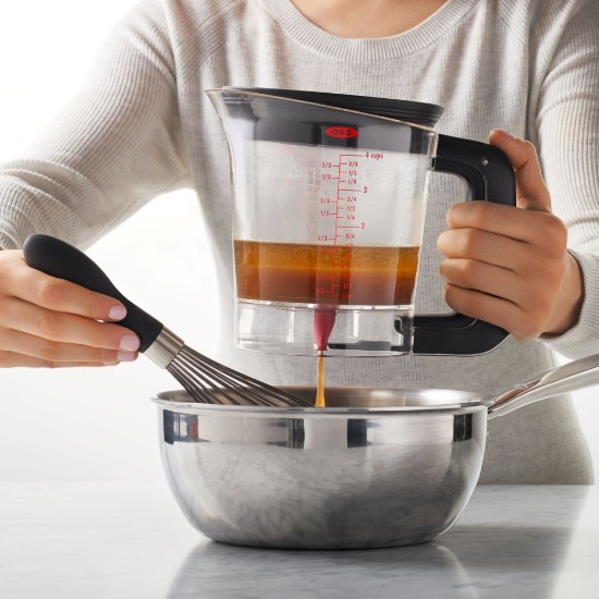 Cana separator grasime, plastic, 1L, "Good Grips" - OXO