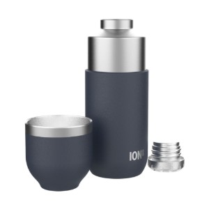 Termos cu ceasca, inox, 700ml, "Luma", Ash Navy - Ion8