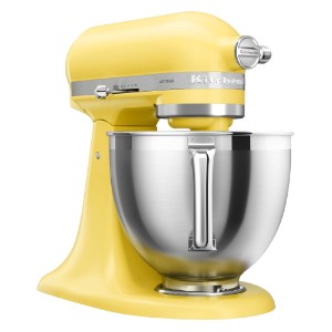 Mixer cu bol 4.7L, Artisan, Model 195, Butter - KitchenAid
