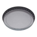 Forma perforata pentru tarta, otel, 30 cm, 