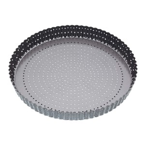 Forma perforata pentru tarta, otel, 30 cm, "Master Class" - Kitchen Craft