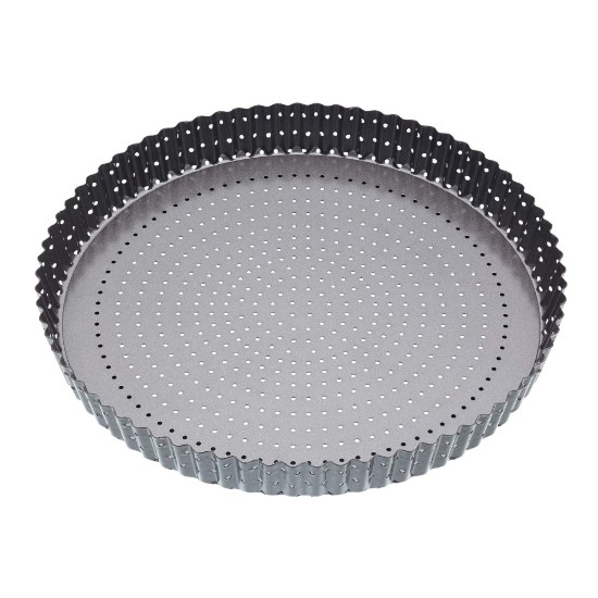 Forma perforata pentru tarta, otel, 30 cm, "Master Class" - Kitchen Craft