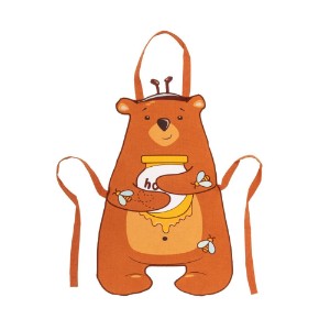 Sort de bucatarie pentru copii, bumbac, "Honey" - Tiseco