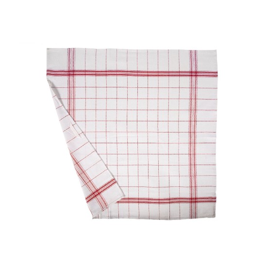 Set 3 prosoape de bucatarie, 68x68 cm "Pro Chef", Red - Tiseco