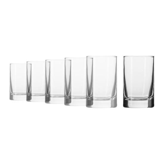 Set 6 pahare shot, sticla, 50ml - Krosno