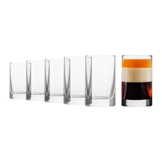 Set 6 pahare shot, sticla, 50ml - Krosno