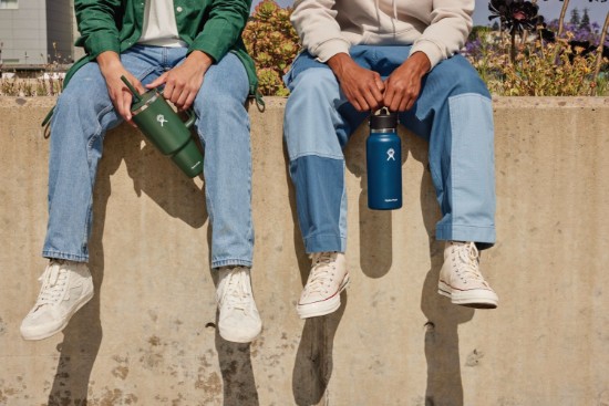 Sticla termos, inox, 950ml, "Wide Mouth", Indigo - Hydro Flask