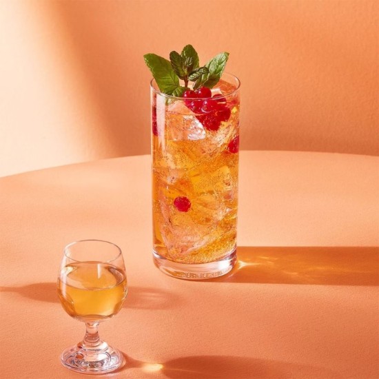 Set 6 pahare long drinks, sticla, 330ml, "Balance" - Krosno