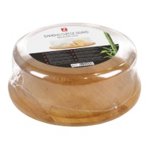 Platou branzeturi, 28 cm, cu capac din plastic - Zokura