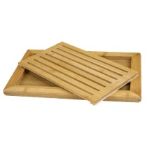 Tocator pentru paine, bambus, 42 x 28 cm, grosime 2 cm - Zokura