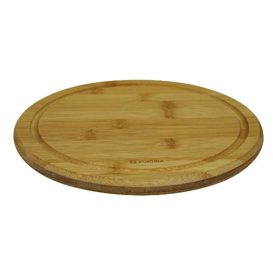 Platou servire branzeturi, 24 cm, cu capac din sticla - Zokura