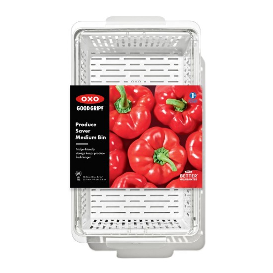 Recipient pentru pastrare legume, plastic, 35,1 x 18,9 x 11,8 cm, "Produce Saver" - OXO