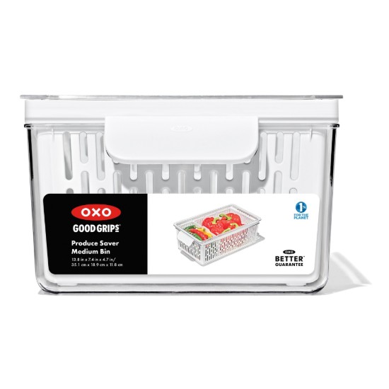 Recipient pentru pastrare legume, plastic, 35,1 x 18,9 x 11,8 cm, "Produce Saver" - OXO