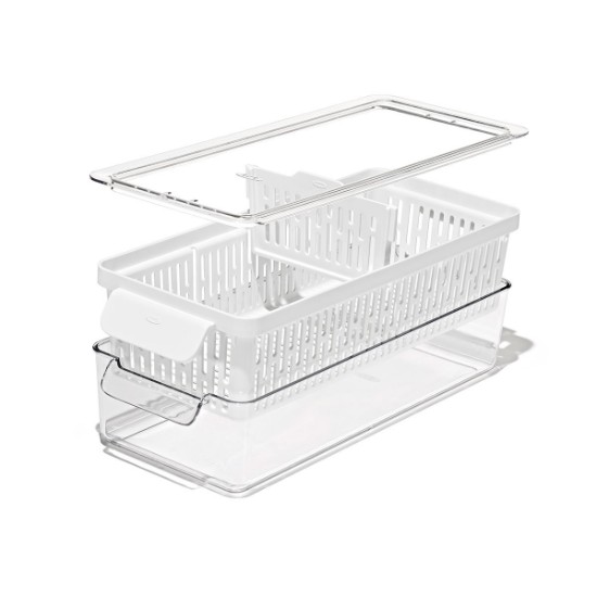 Recipient pentru pastrare legume, plastic, 37,6 x 15,1 x 9,1 cm - OXO