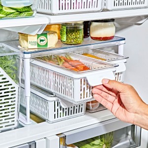 Recipient pentru pastrare legume, plastic, 37,6 x 15,1 x 9,1 cm - OXO