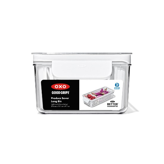 Recipient pentru pastrare legume, plastic, 37,6 x 15,1 x 9,1 cm - OXO