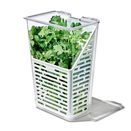 Recipient pentru pastrare verdeturi, plastic, 11,5 x 15,4 x 22,9 cm, "Produce Saver" - OXO