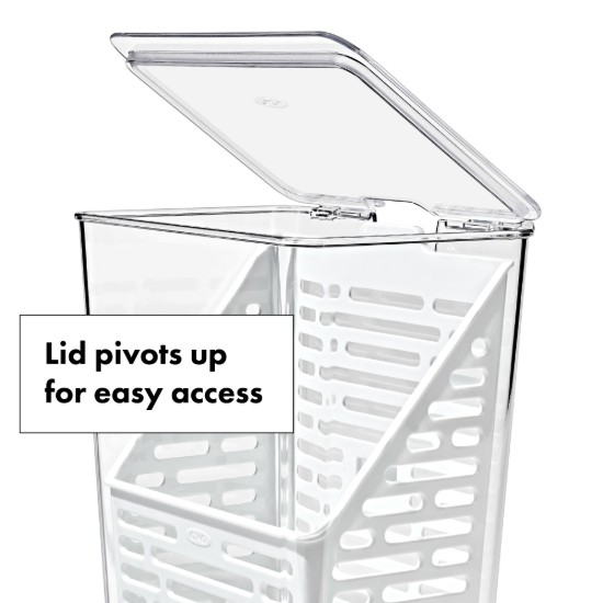 Recipient pentru pastrare verdeturi, plastic, 11,5 x 15,4 x 22,9 cm, "Produce Saver" - OXO