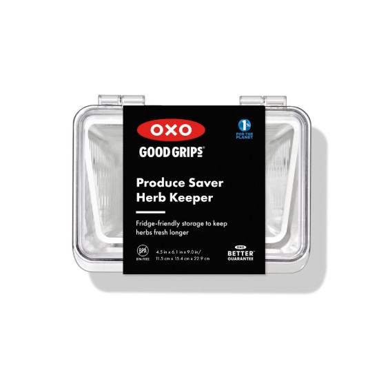 Recipient pentru pastrare verdeturi, plastic, 11,5 x 15,4 x 22,9 cm, "Produce Saver" - OXO