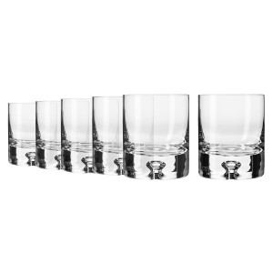 Set 6 pahare whisky, sticla cristalina, 250ml, "Legend" - Krosno
